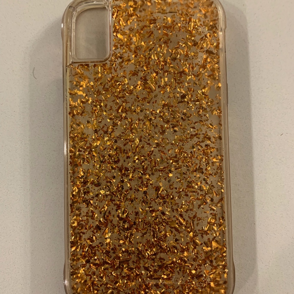 Rose Gold iPhone case (X and XR)